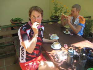 Sheri and Christian re-fuel