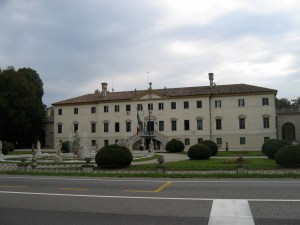 Impressive building in Treviso, Italy