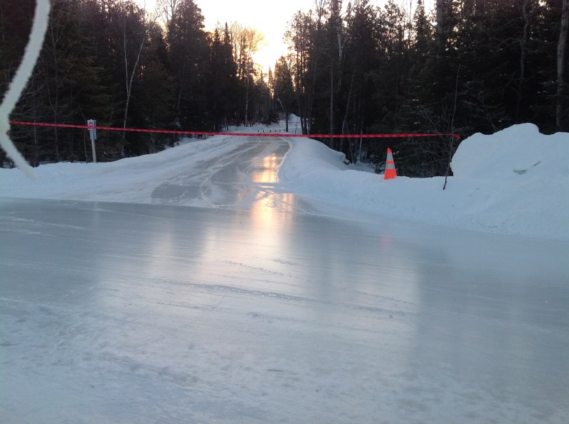 The beautiful skate section